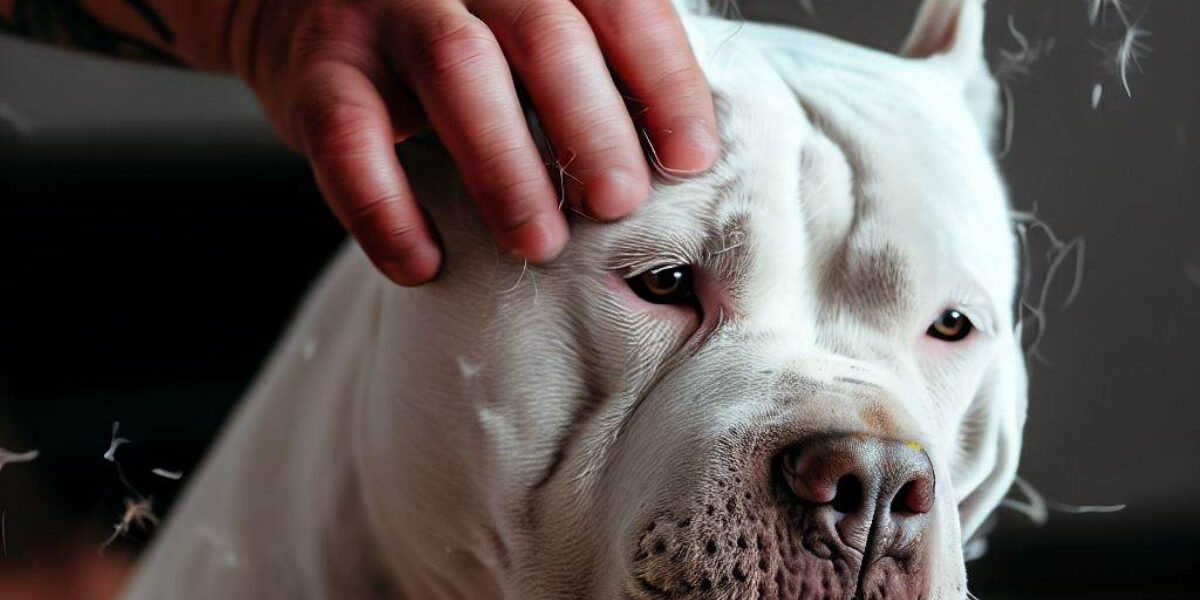 Cachorro soltando muito pelo