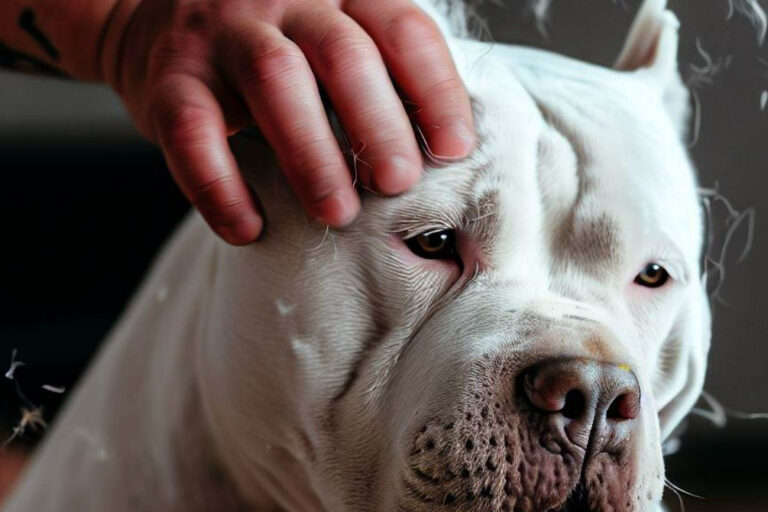 Cachorro soltando muito pelo