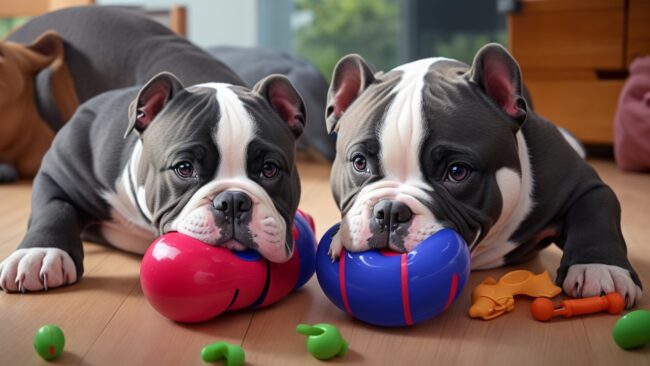 Dicas para Filhotes de Pitbull e American Bully que Mordem Muito Dicas para Filhotes de Pitbull e American Bully que Mordem Muito