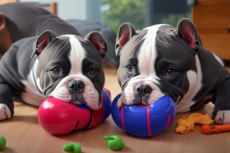 Dicas para Filhotes de Pitbull e American Bully que Mordem Muito