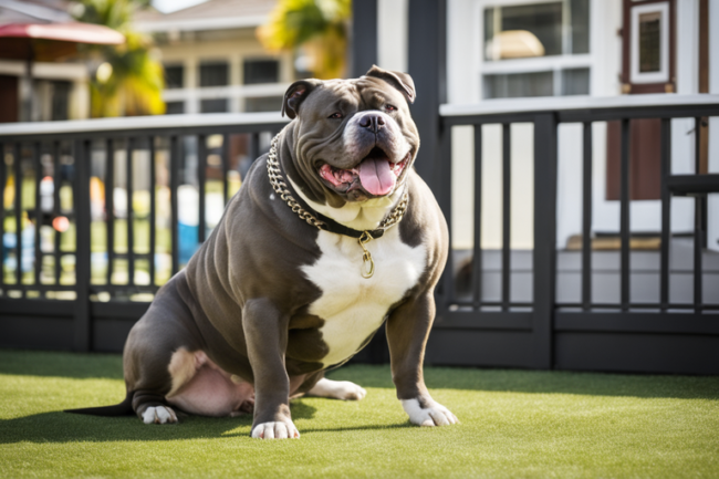 como prevenir a obesidade no meu American Bully