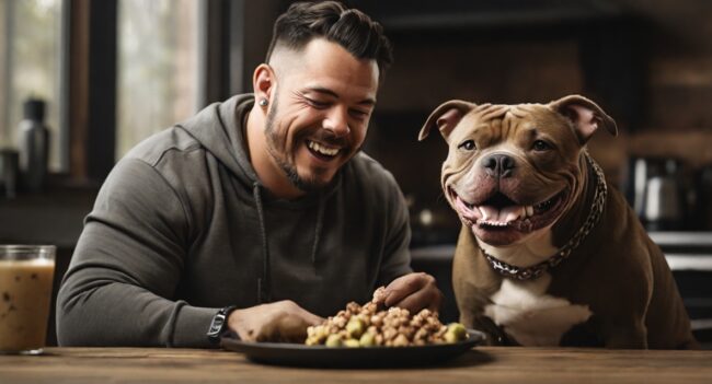 erros dieta american bully