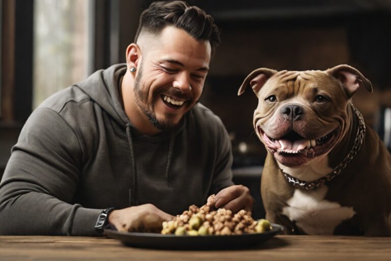 erros dieta american bully