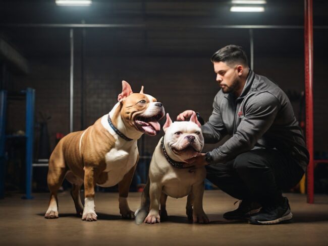Como Evitar Comportamentos Agressivos no American Bully