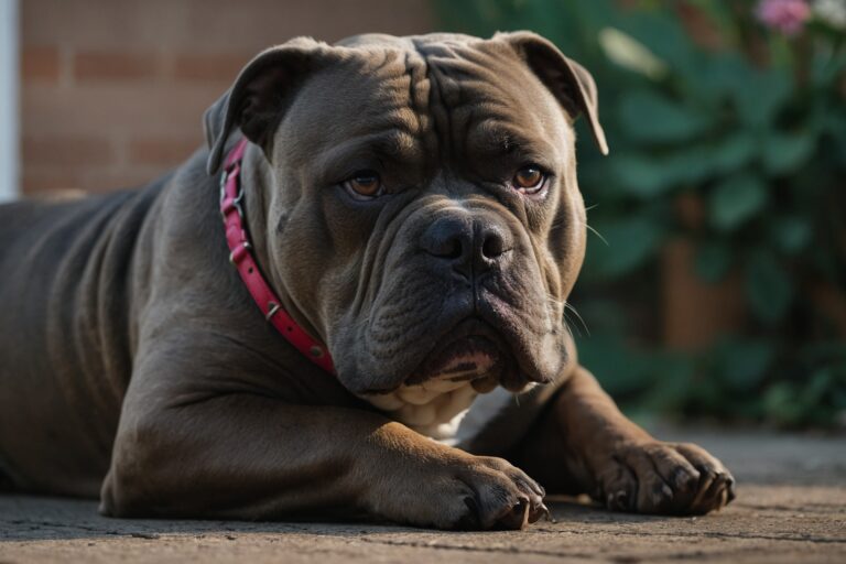 Como lidar com a ansiedade de separação no seu American Bully